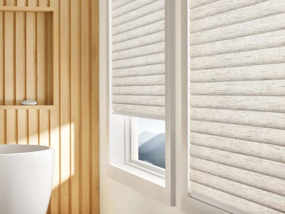 Custom Master Bedroom Blackout Shades in Overland Park