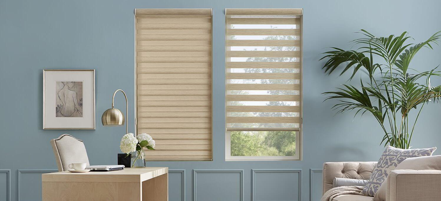 Stunning High Window Control Motorized Blinds in Leawood